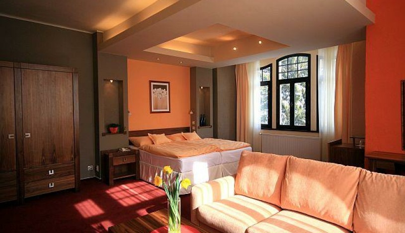 Hotel Saint Moritz Mariánské Lázně - Dvoulůžkový pokoj Standard